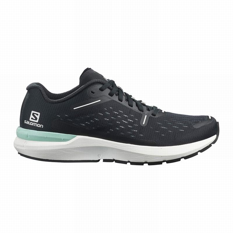 Chaussure Running Route Salomon Homme Noir / Blanche - Salomon SONIC 4 BALANCE - France (3907-YGQUB)